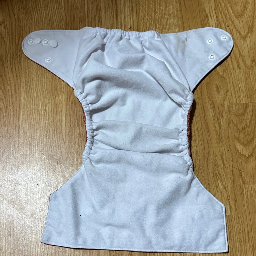 Orange Cloth Diaper